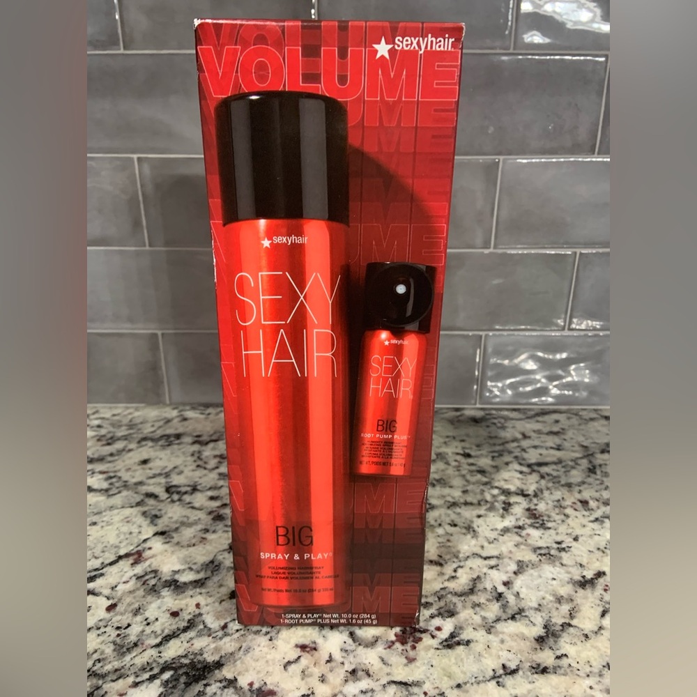 Sexy Hair Spray and Play & Powder Play Set- BNIB